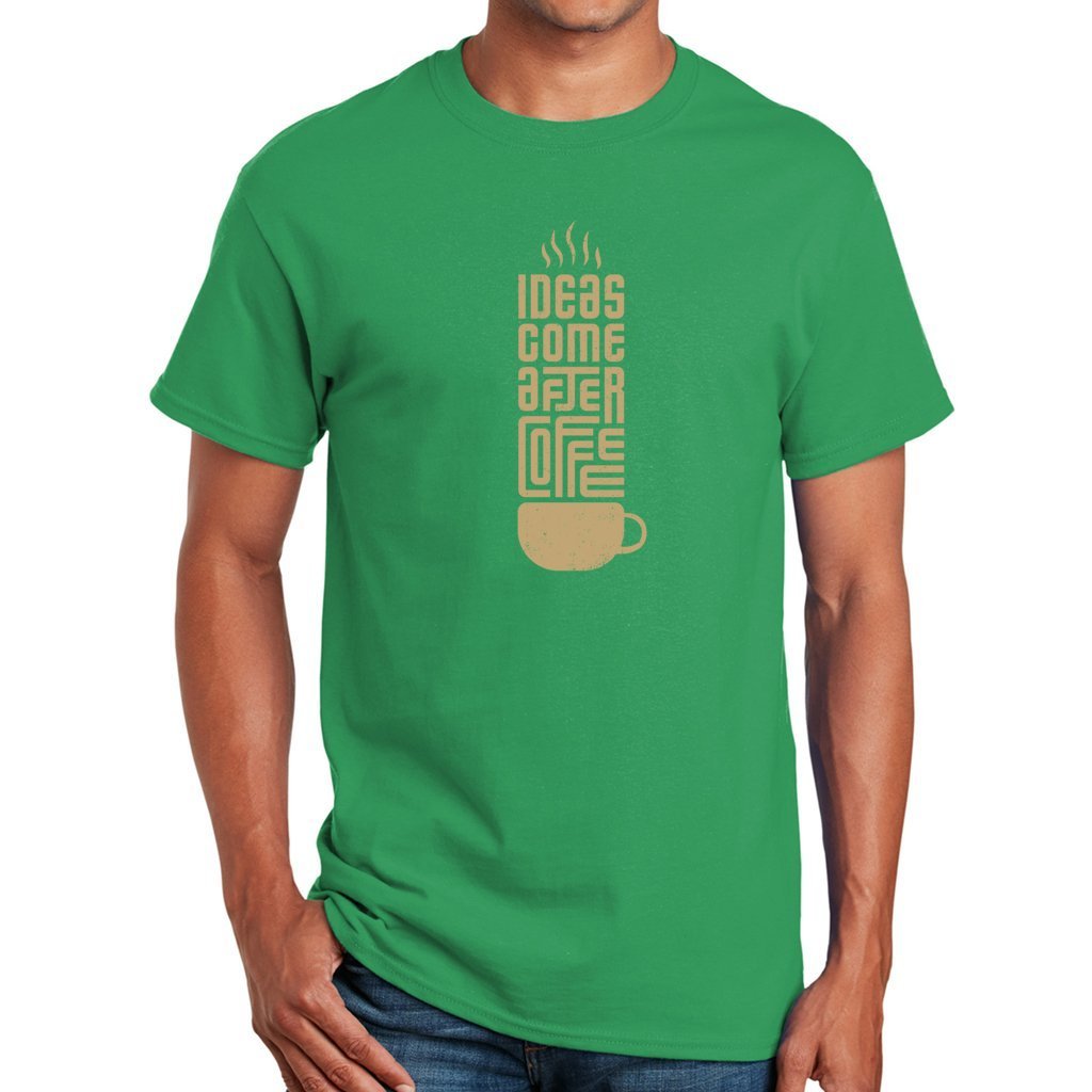 The "Ideas Come After Coffee" Classic T - Shirt - Camo Coffee Company