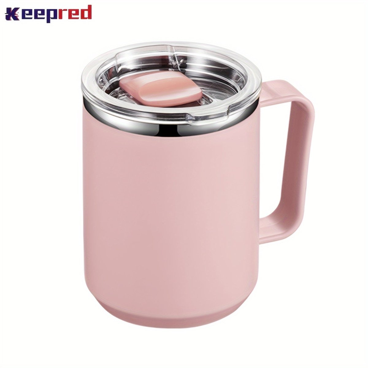 Keepred 15.22oz Coffee Mug With Handle and Lid - Camo Coffee Company