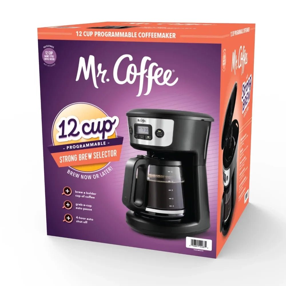 Mr. Coffee 12-Cup Programmable Coffee Maker with Strong Brew Selector - Camo Coffee Company
